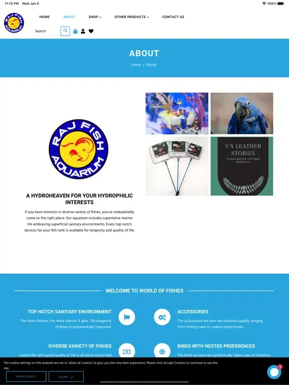 Raj Fish Aquarium iPad  স্ক্রিনশট