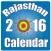 Rajasthan Calendar 2016