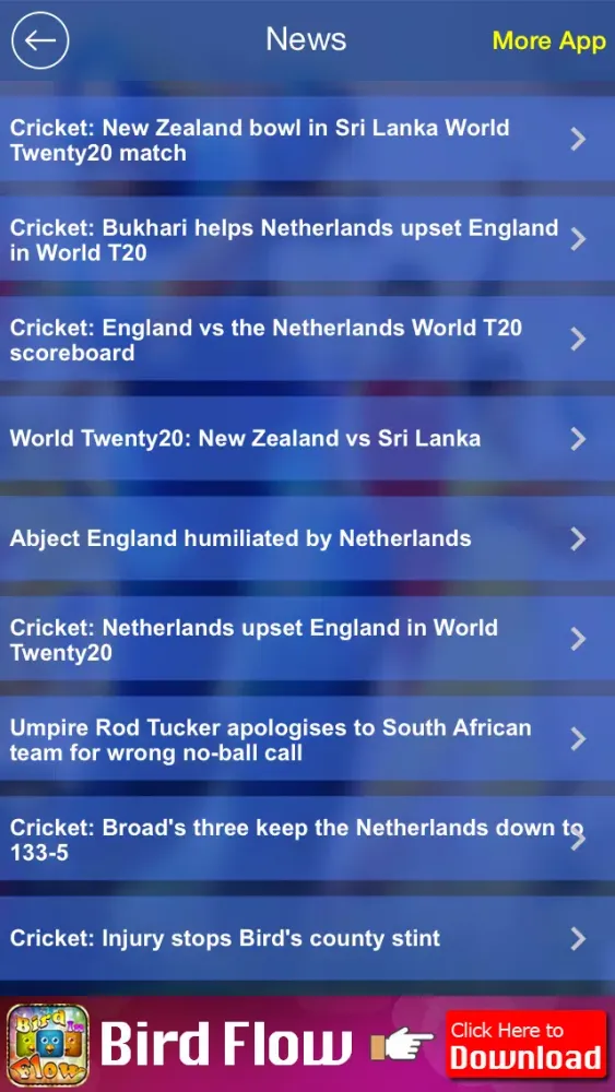Ảnh chụp màn hình của Rajasthan Royals - IPL 2014