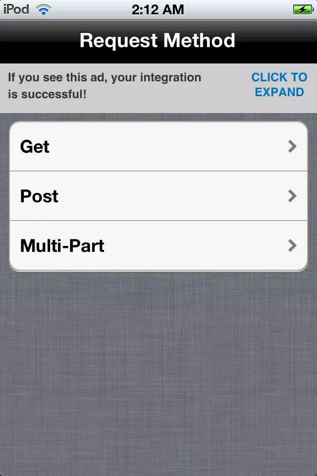 Screenshot di Rest Client