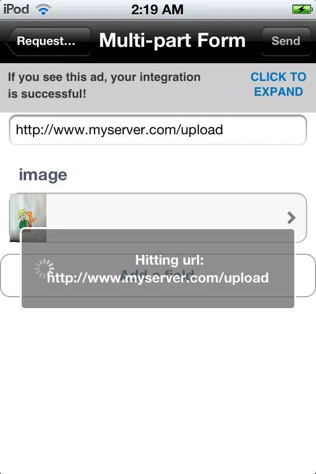 Screenshot di Rest Client