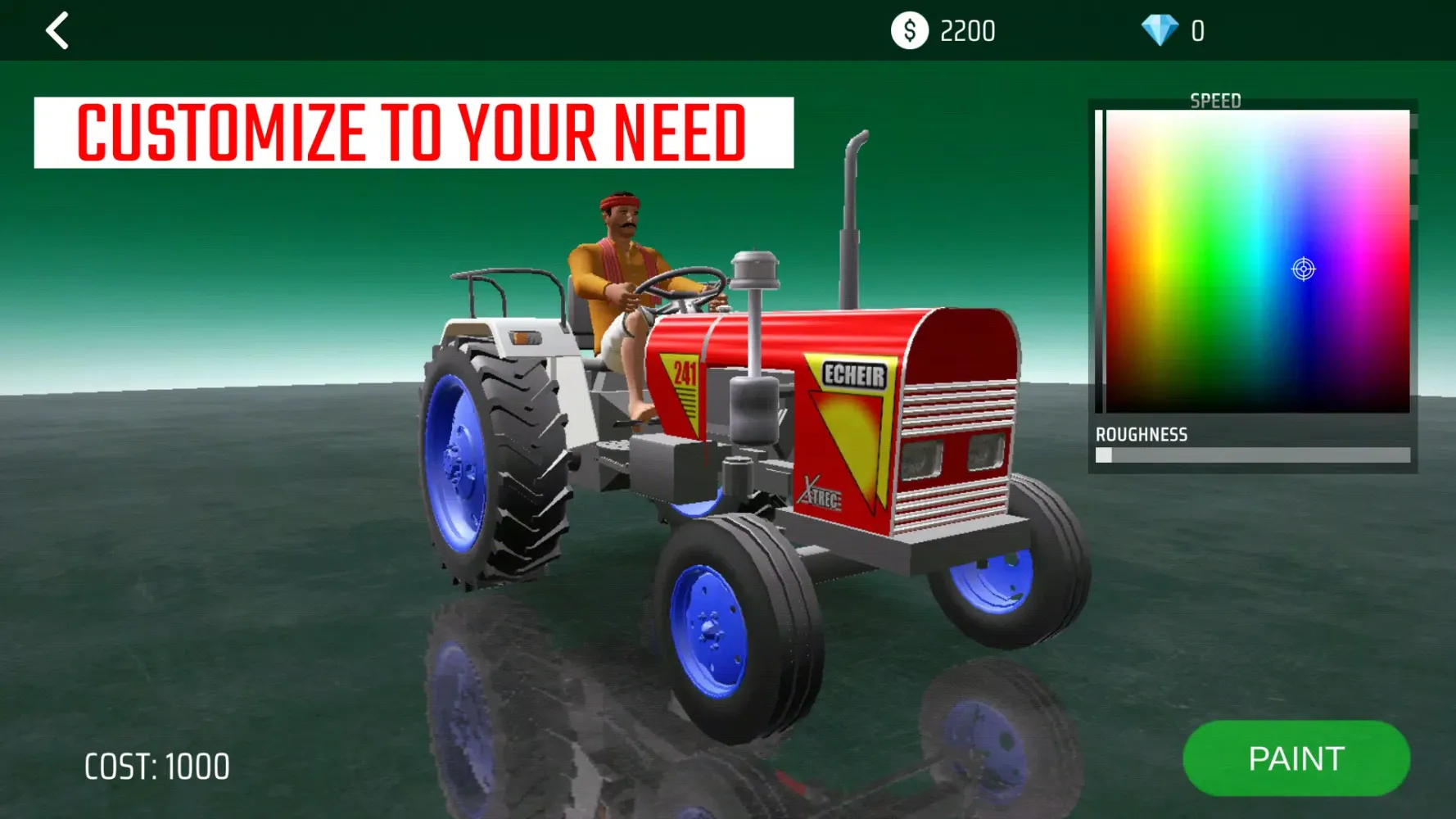 Screenshot di Indian Tractor PRO Simulation