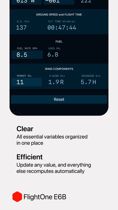 E6B Aviation Calculator - FLT1 سکرین شاٹس