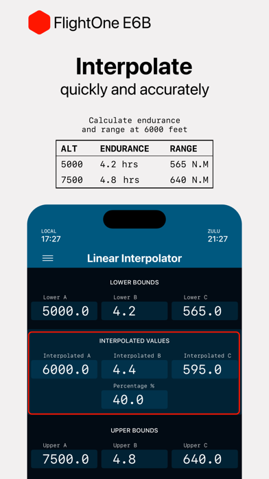 E6B Aviation Calculator - FLT1 سکرین شاٹس