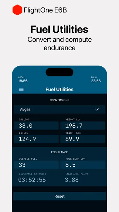 E6B Aviation Calculator - FLT1 स्क्रीनशॉट
