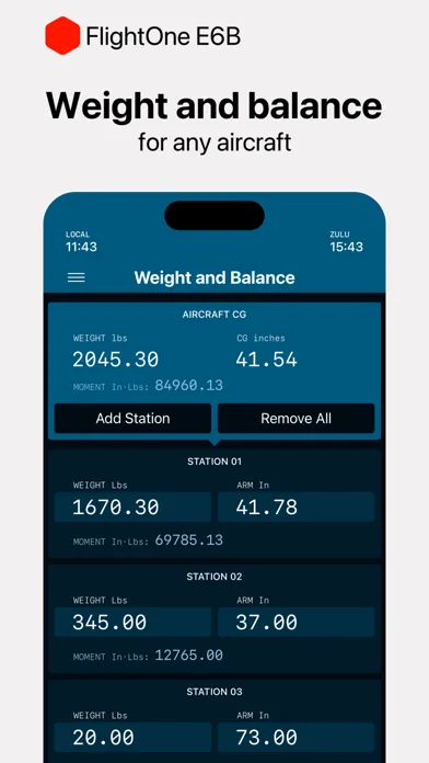 E6B Aviation Calculator - FLT1 स्क्रीनशॉट