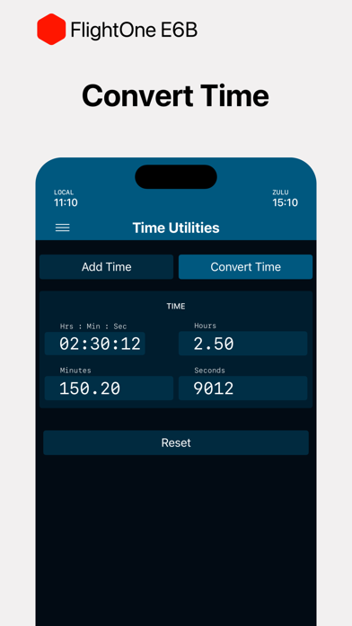 E6B Aviation Calculator - FLT1 سکرین شاٹس