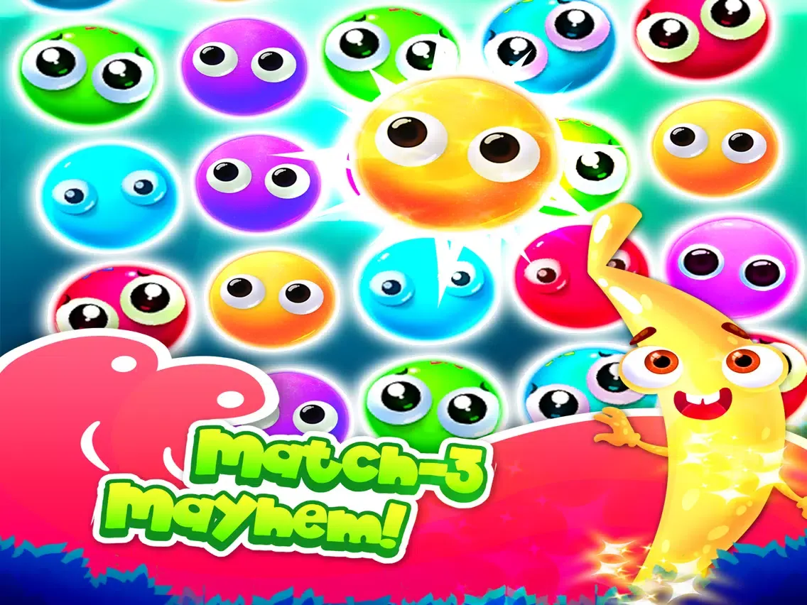 Captures d'écran de Candy Zoom - sweetest star and match-3 angry juice heroes swap free iPad 