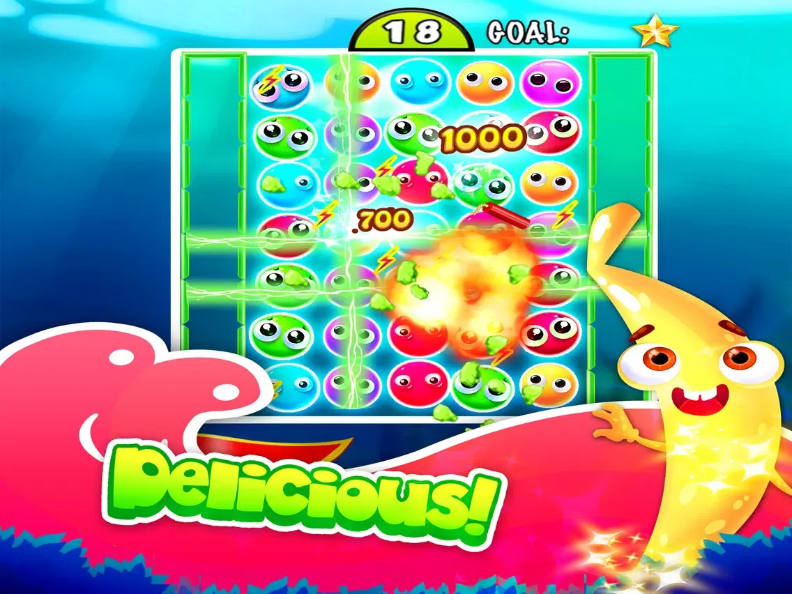 Captures d'écran de Candy Zoom - sweetest star and match-3 angry juice heroes swap free iPad 