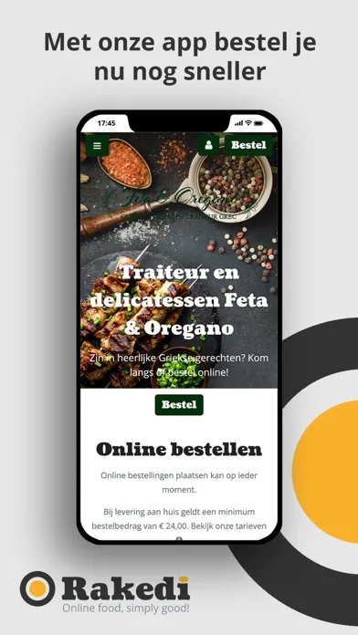 Ảnh chụp màn hình của Feta & Oregano