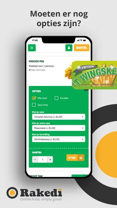 Tangkapan skrin Frituur 't Wingske