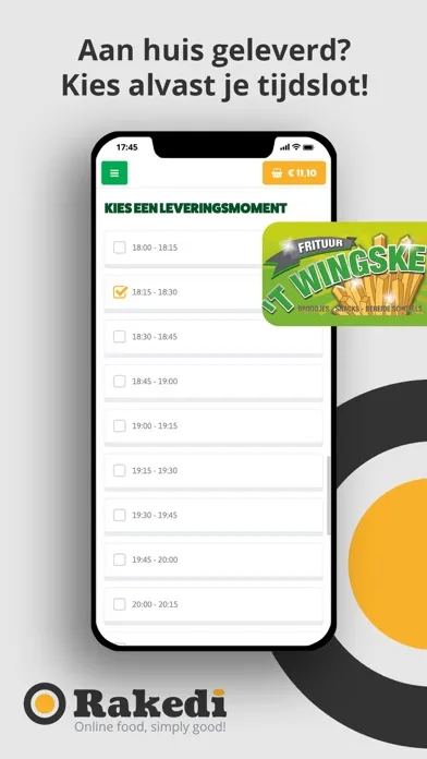 Tangkapan skrin Frituur 't Wingske