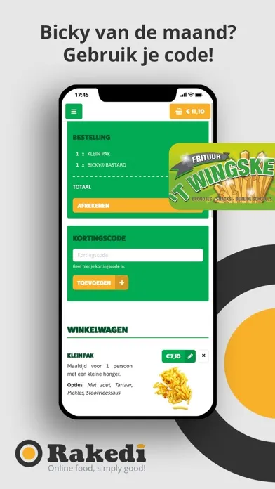 Tangkapan skrin Frituur 't Wingske