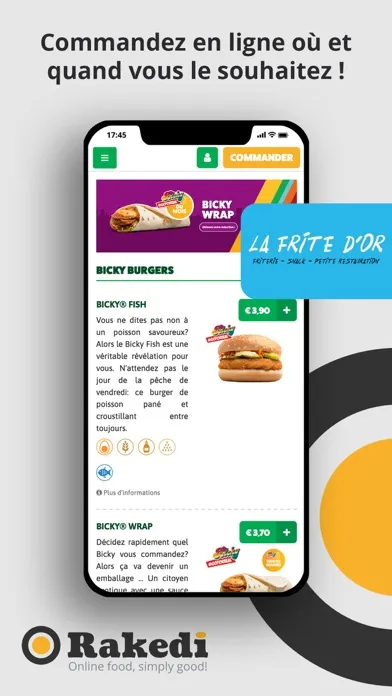 ภาพหน้าจอของ La Frite d'Or