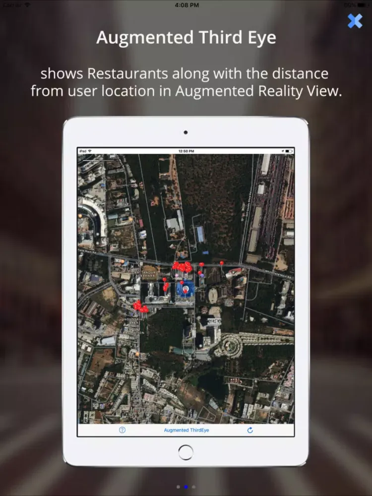 Look Around Explore The Restaurants Around You iPad  स्क्रीनशॉट