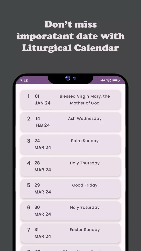 Daily Catholic Readings 2025應用截圖