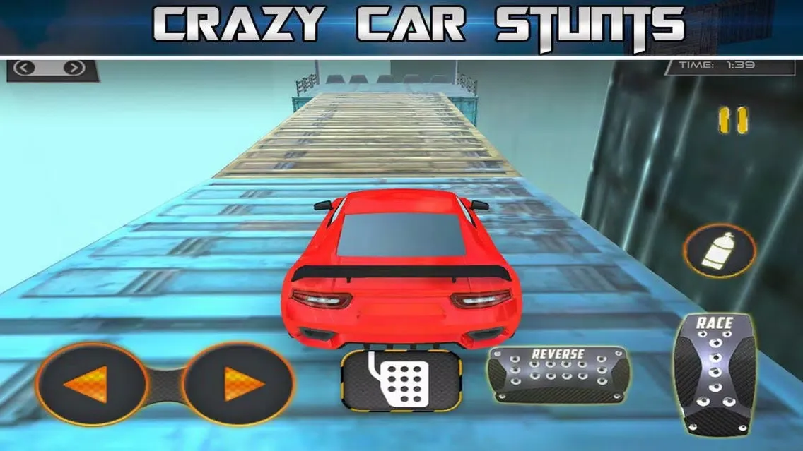 Racing Car Stunts Advan应用截图