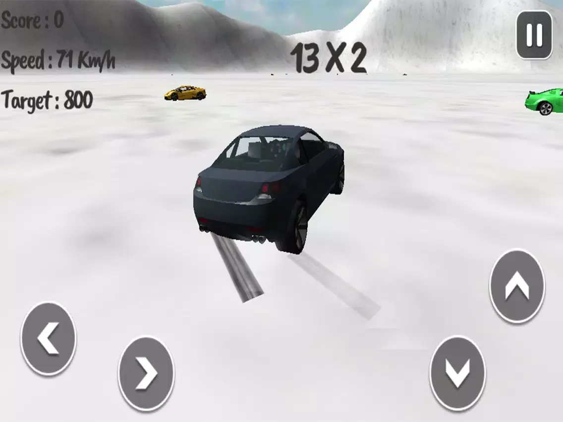 تصاویر Real Desert Car Snow Drifting iPad 