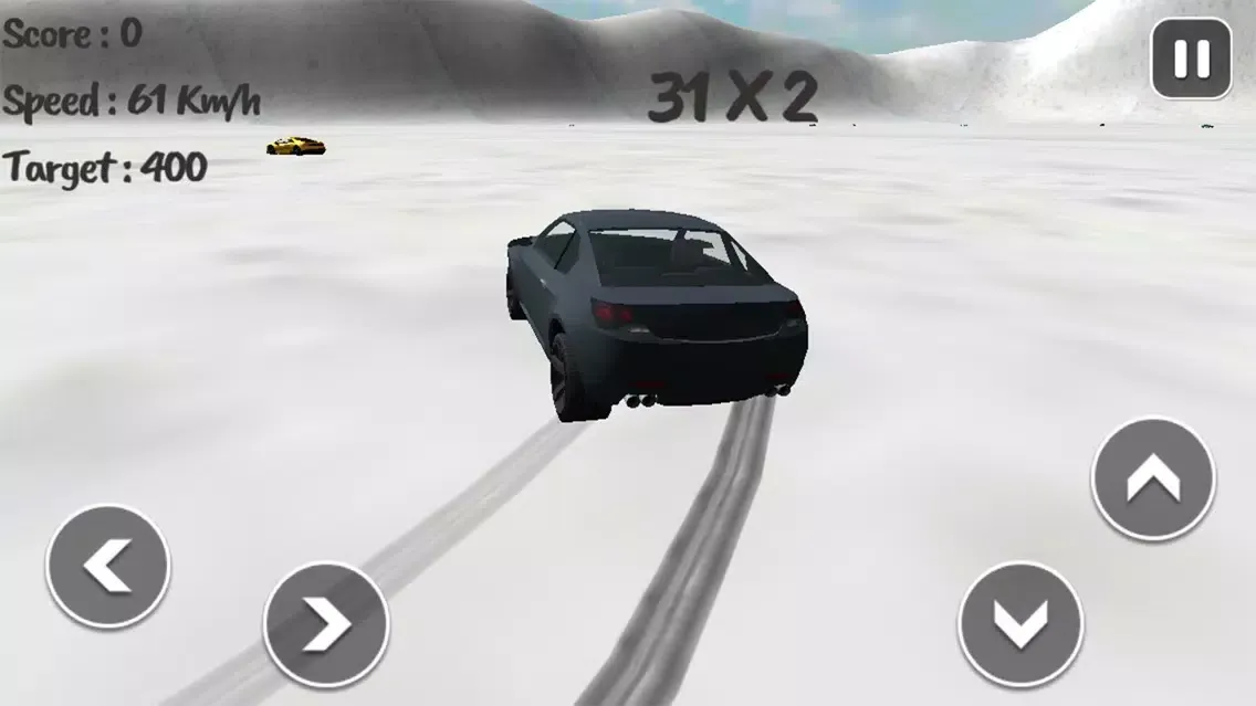 تصاویر Real Desert Car Snow Drifting