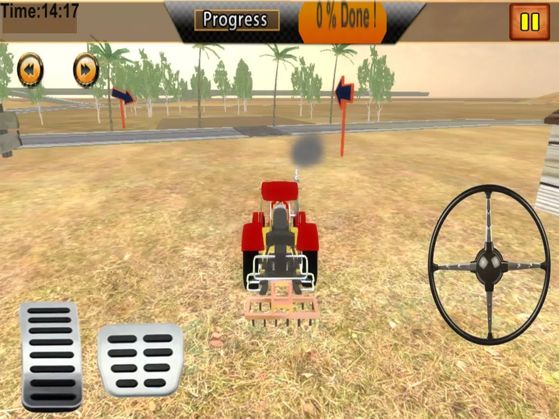 Tangkapan layar Real Tractor Farming Simulator iPad 