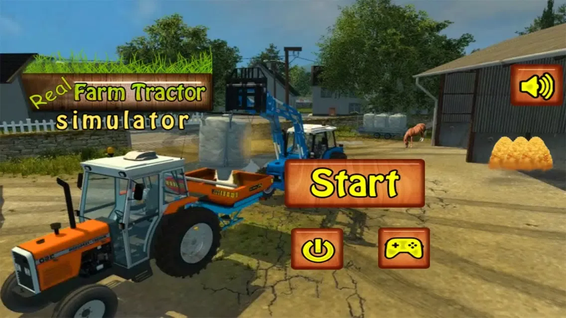 Tangkapan layar Real Tractor Farming Simulator