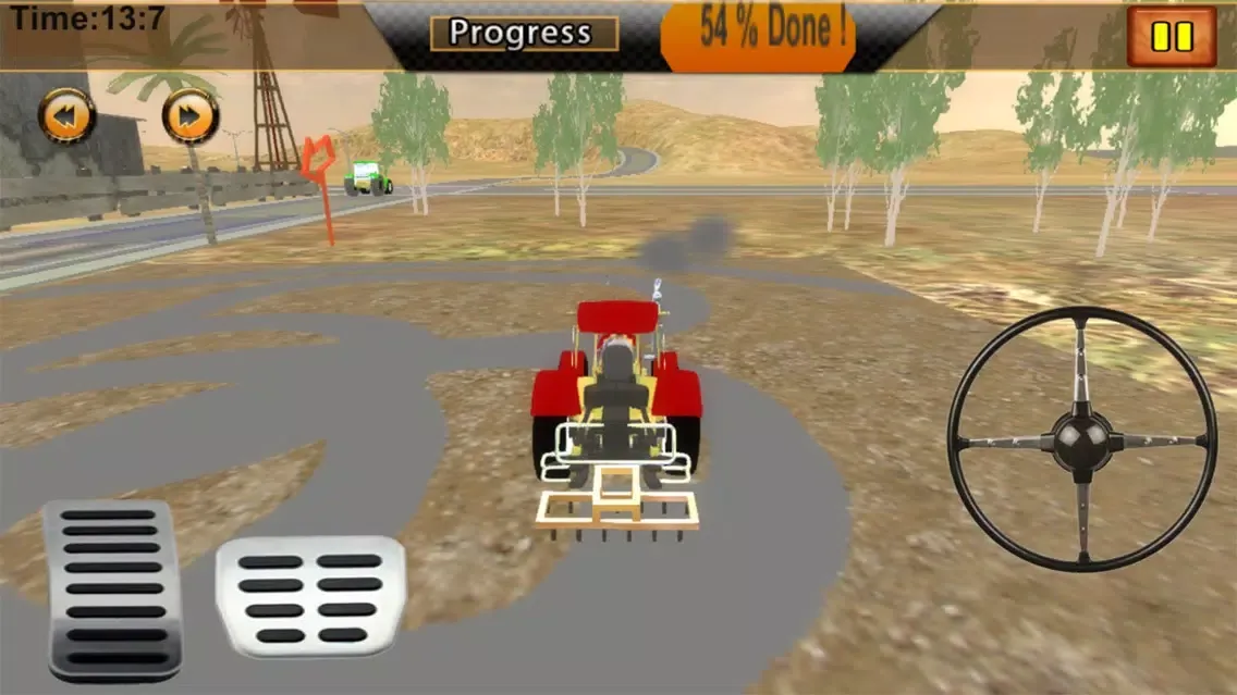 Tangkapan layar Real Tractor Farming Simulator