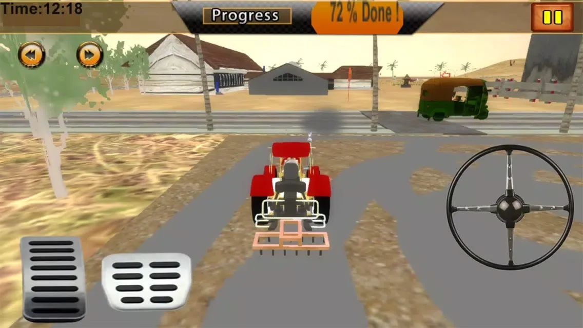 Tangkapan layar Real Tractor Farming Simulator
