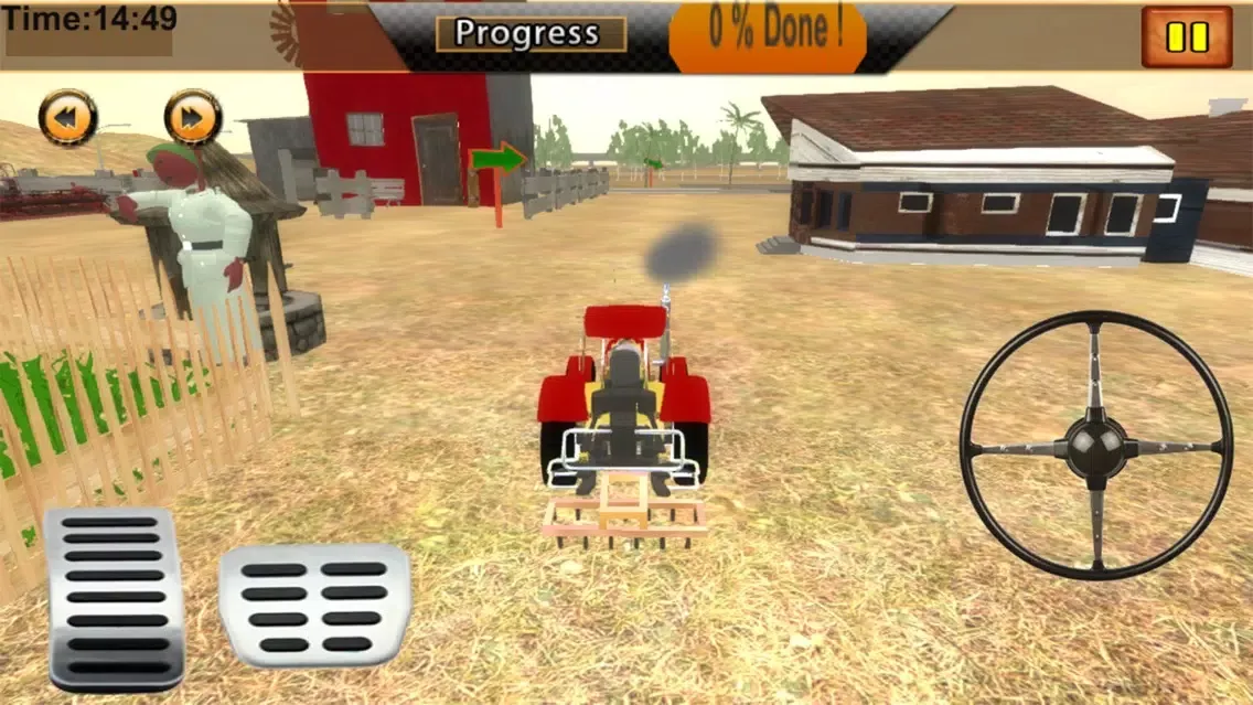 Tangkapan layar Real Tractor Farming Simulator