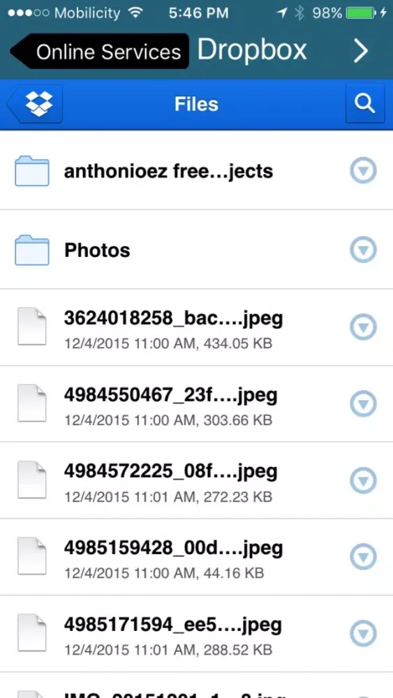 Tangkapan layar Hybrid Cloud for Dropbox,Box,Onedrive,GoogleDrive