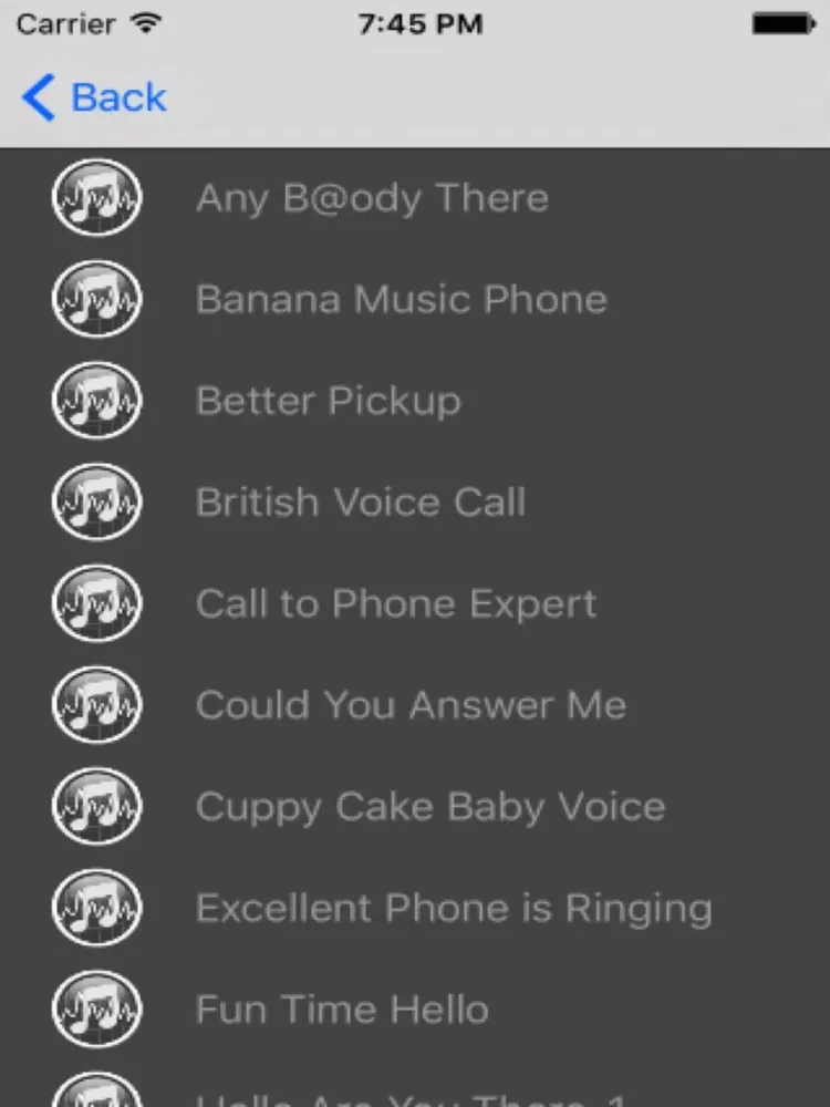 Tones - Ringtones for Phone, SMS, Email and Alarm iPad  Screenshots