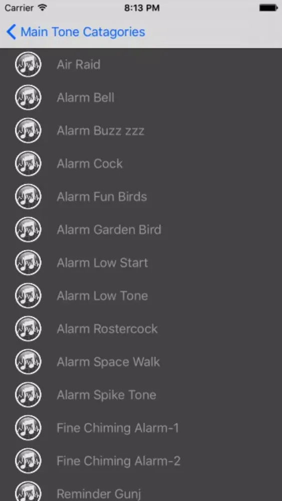 Tones - Ringtones for Phone, SMS, Email and Alarm Screenshots