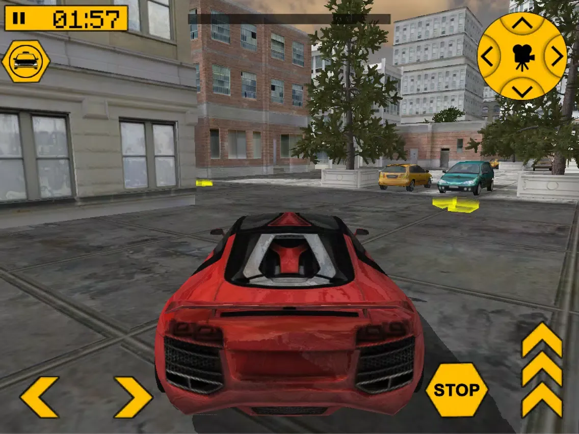 Ảnh chụp màn hình của Sports Car Drift Race Parking Game iPad 