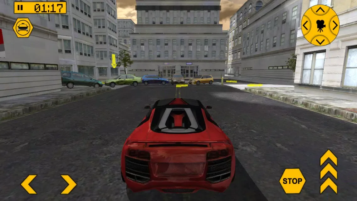 Ảnh chụp màn hình của Sports Car Drift Race Parking Game