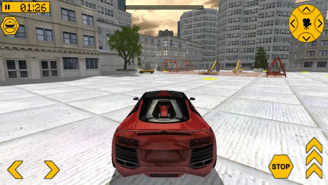 Ảnh chụp màn hình của Sports Car Drift Race Parking Game