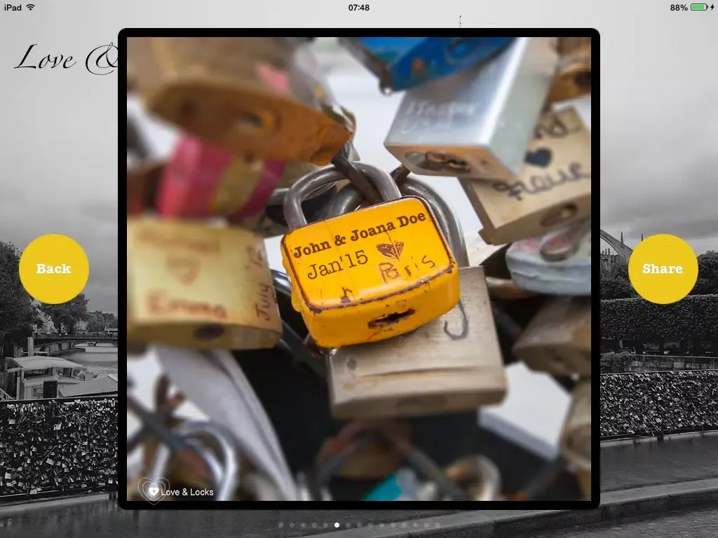 Скриншоты Love & Lock iPad 