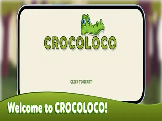 Tangkapan layar Crocoloco iPad 