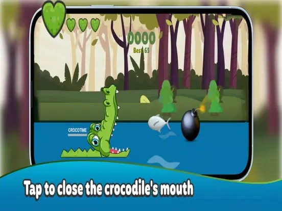 Tangkapan layar Crocoloco iPad 