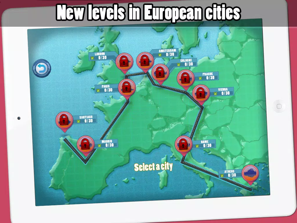 Push-Cars 2: On Europe Streets iPad  سکرین شاٹس