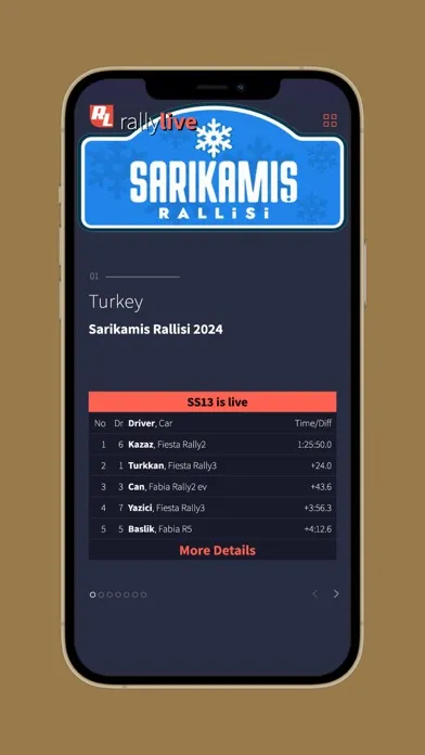 Screenshot di Rally Live