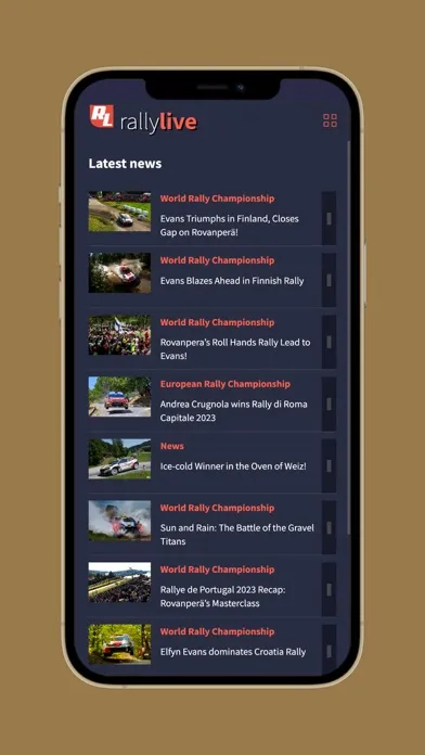 Screenshot di Rally Live
