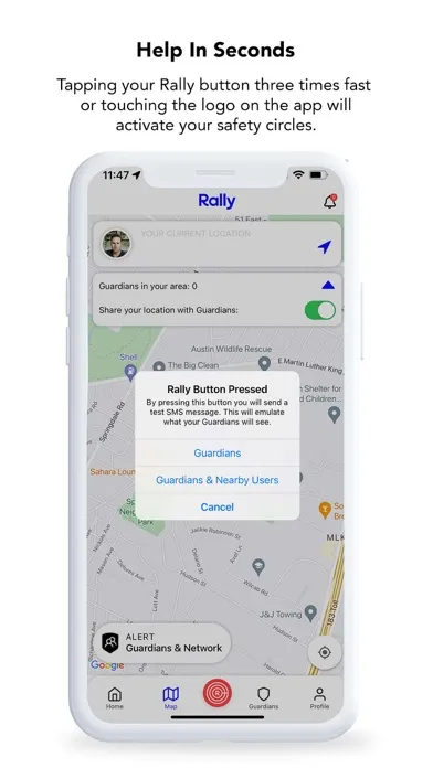 Rally - Safer together Screenshots