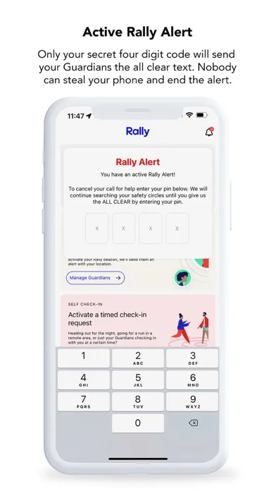 Rally - Safer together Screenshots