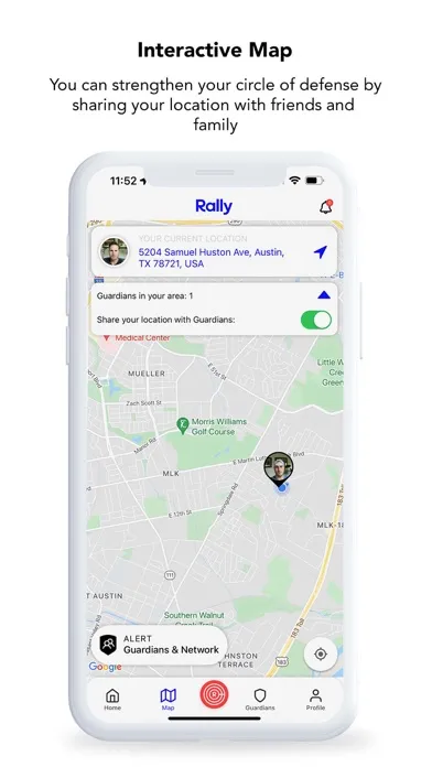 Rally - Safer together Screenshots