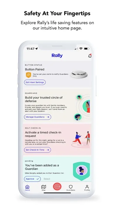 Rally - Safer together Screenshots