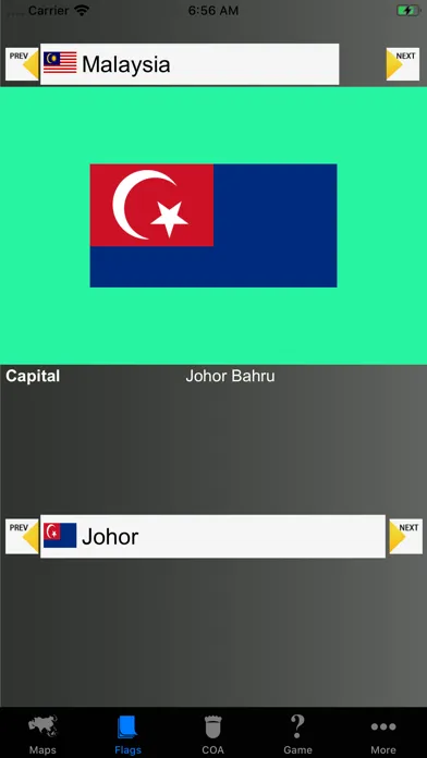 Скриншоты Asian Country State Maps