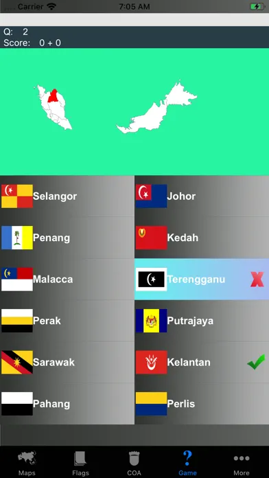 Скриншоты Asian Country State Maps