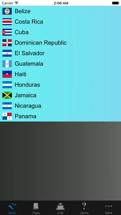 Скриншоты Central America state maps