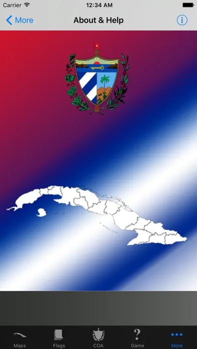 Cuba Provinces Maps and Capitals スクリーンショット