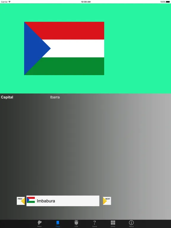 Ecuador Province Maps, Flags and Capitals iPad  স্ক্রিনশট