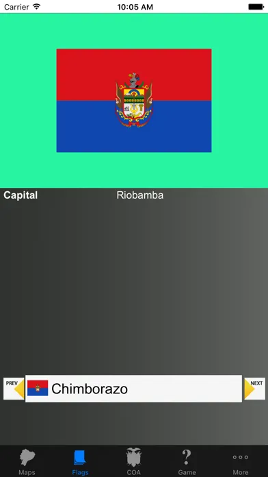 Ecuador Province Maps, Flags and Capitals স্ক্রিনশট